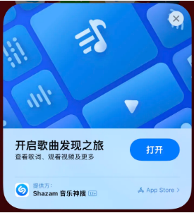 临海苹果14维修站分享iPhone14音乐识别功能使用方法 