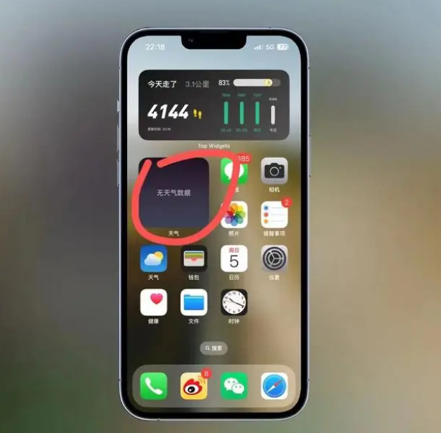 临海苹果手机维修分享:iOS16主屏幕天气小组件无法正常工作怎么办？ 